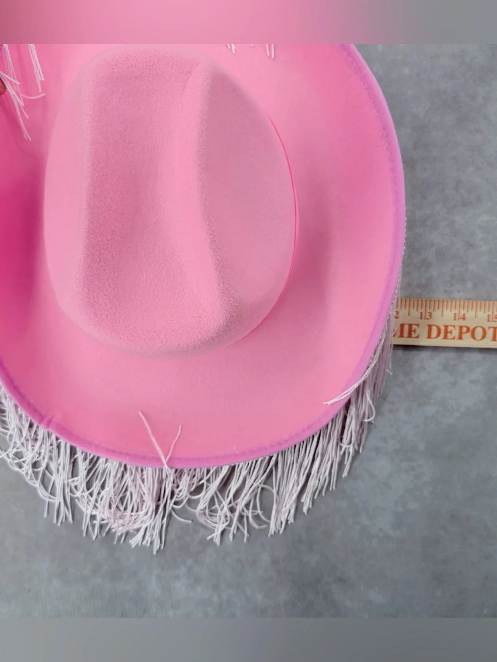 Pink Fringe Cowboy Hat for Kids